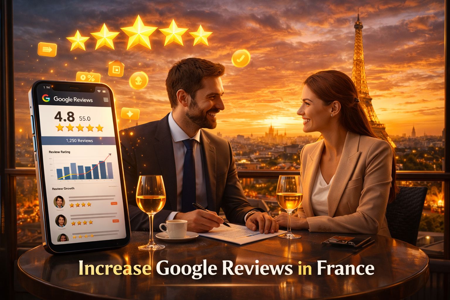 Buy Google Reviews in France