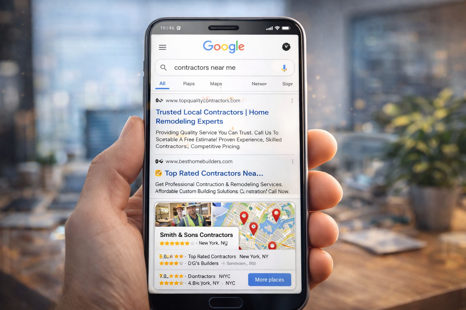 Local SEO for Contractors in New York