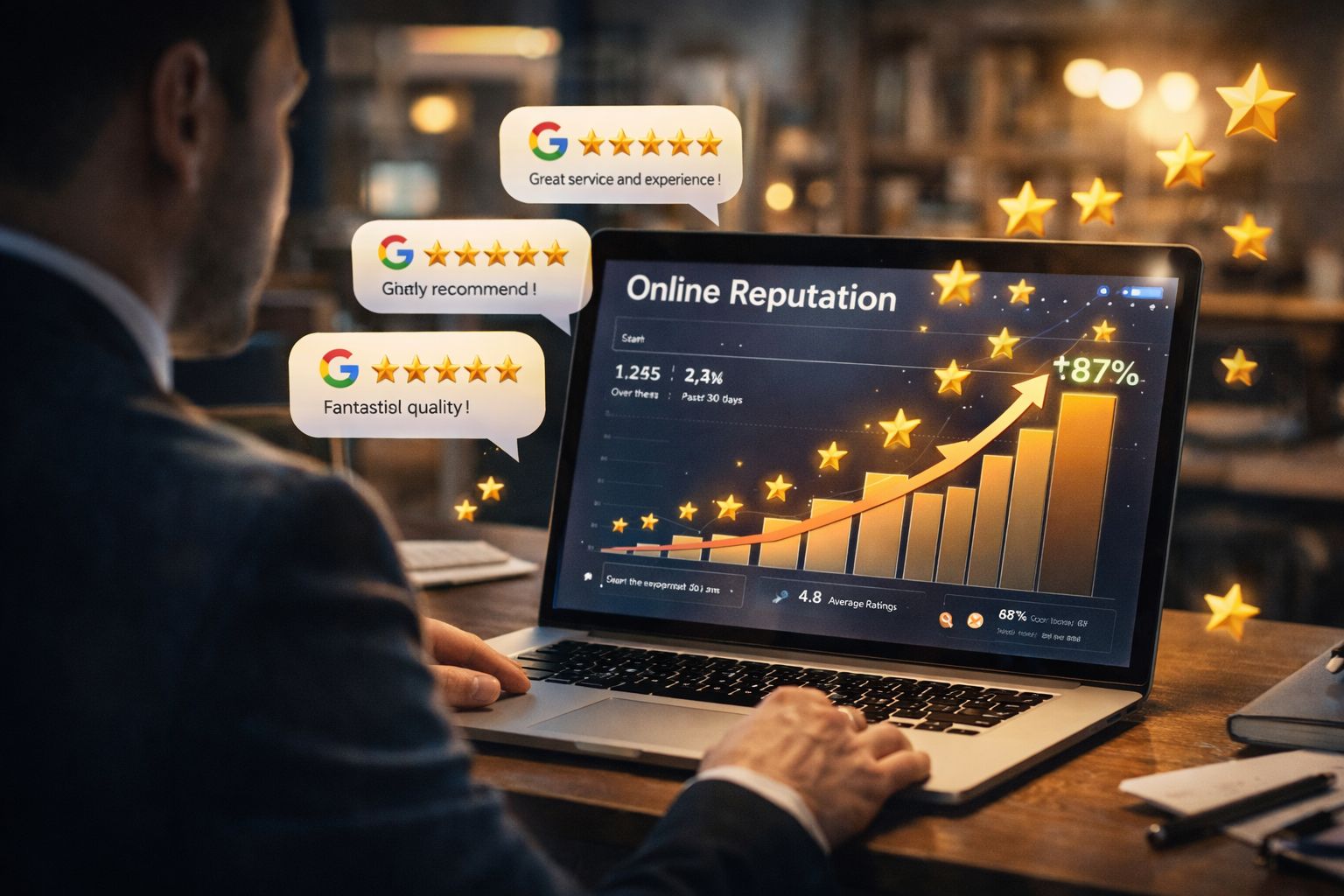 how to get 5-star Google reviews organically