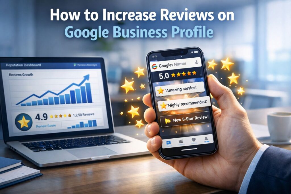 How to increase reviews on Google Business Profile