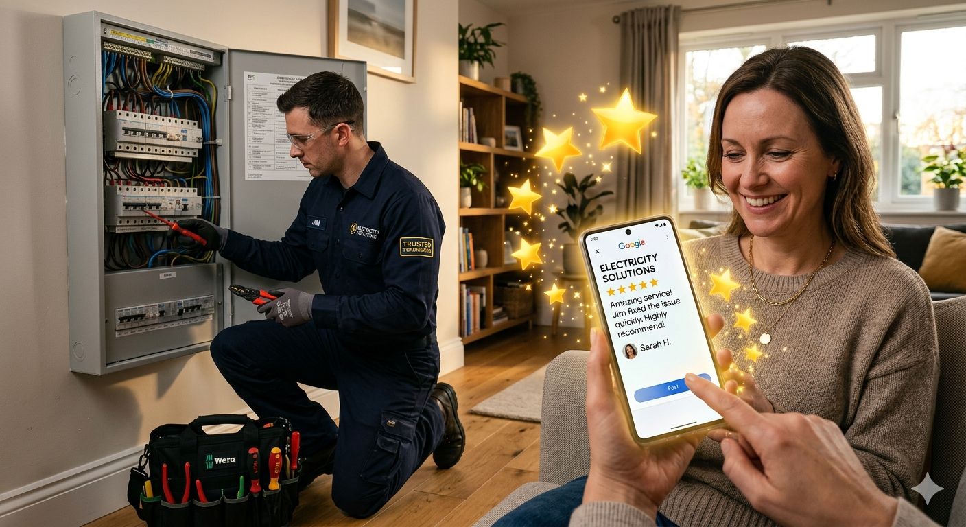 Google Reviews Service for Electrician in UK: Complete Guide to Get More Reviews and Grow Your Electrical Business