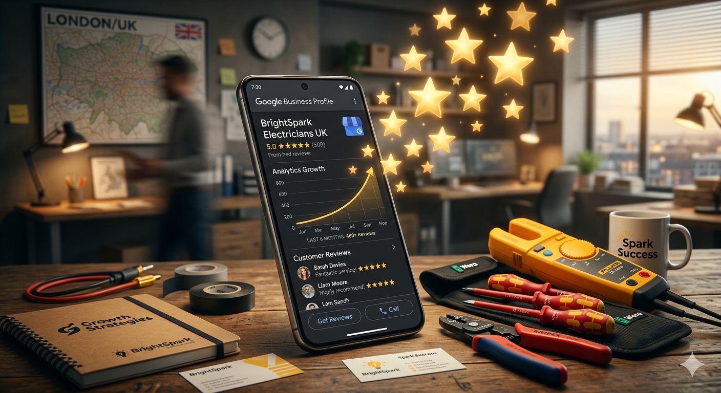 Google Reviews Service for Electrician in UK: Complete Guide to Get More Reviews and Grow Your Electrical Business