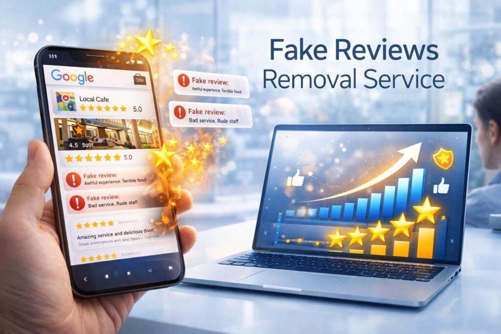 fake reviews removal service