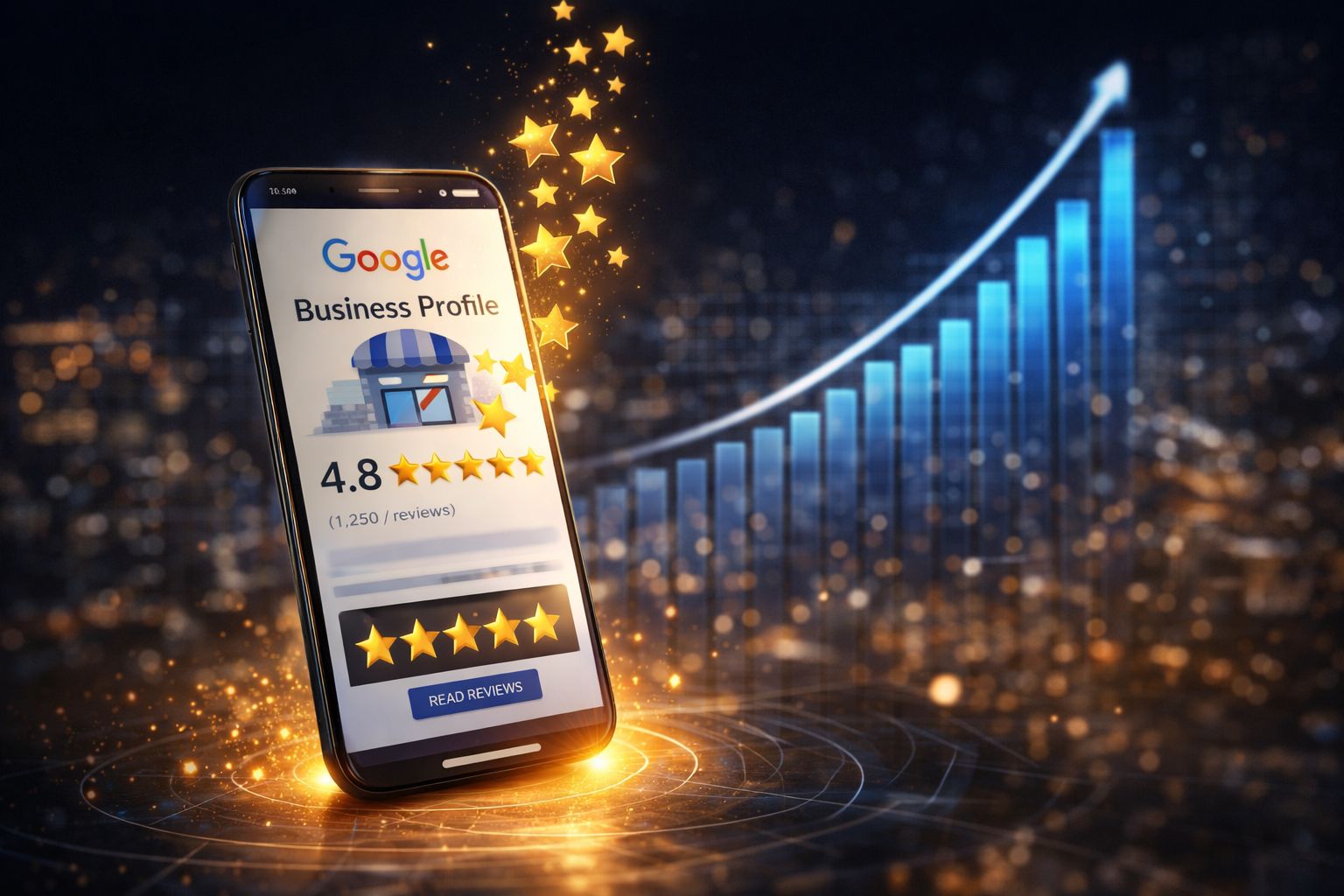 Google reviews management service in UK