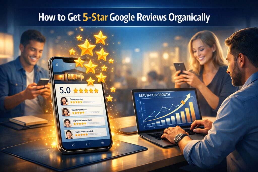 how to get 5 star reviews organically