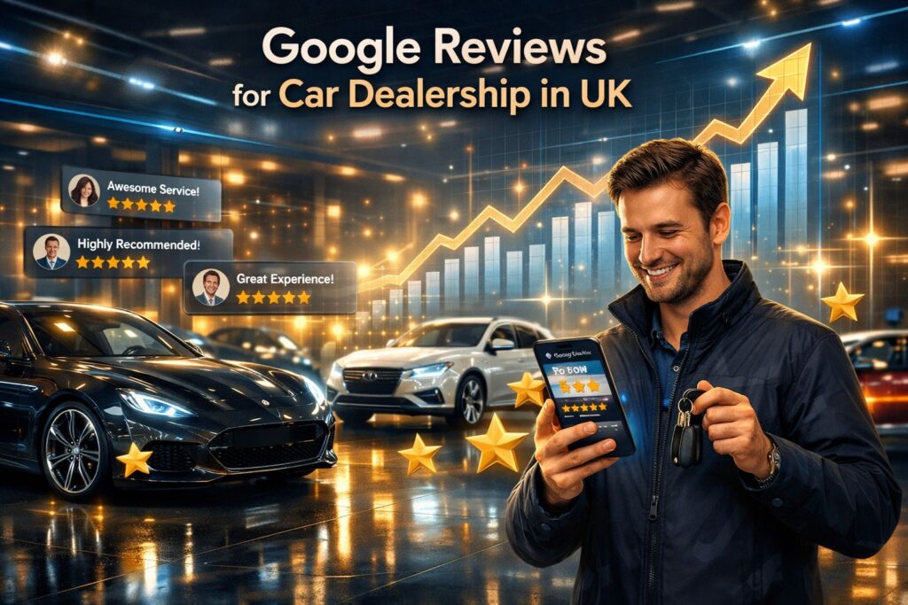 Google reviews for car dealership in UK