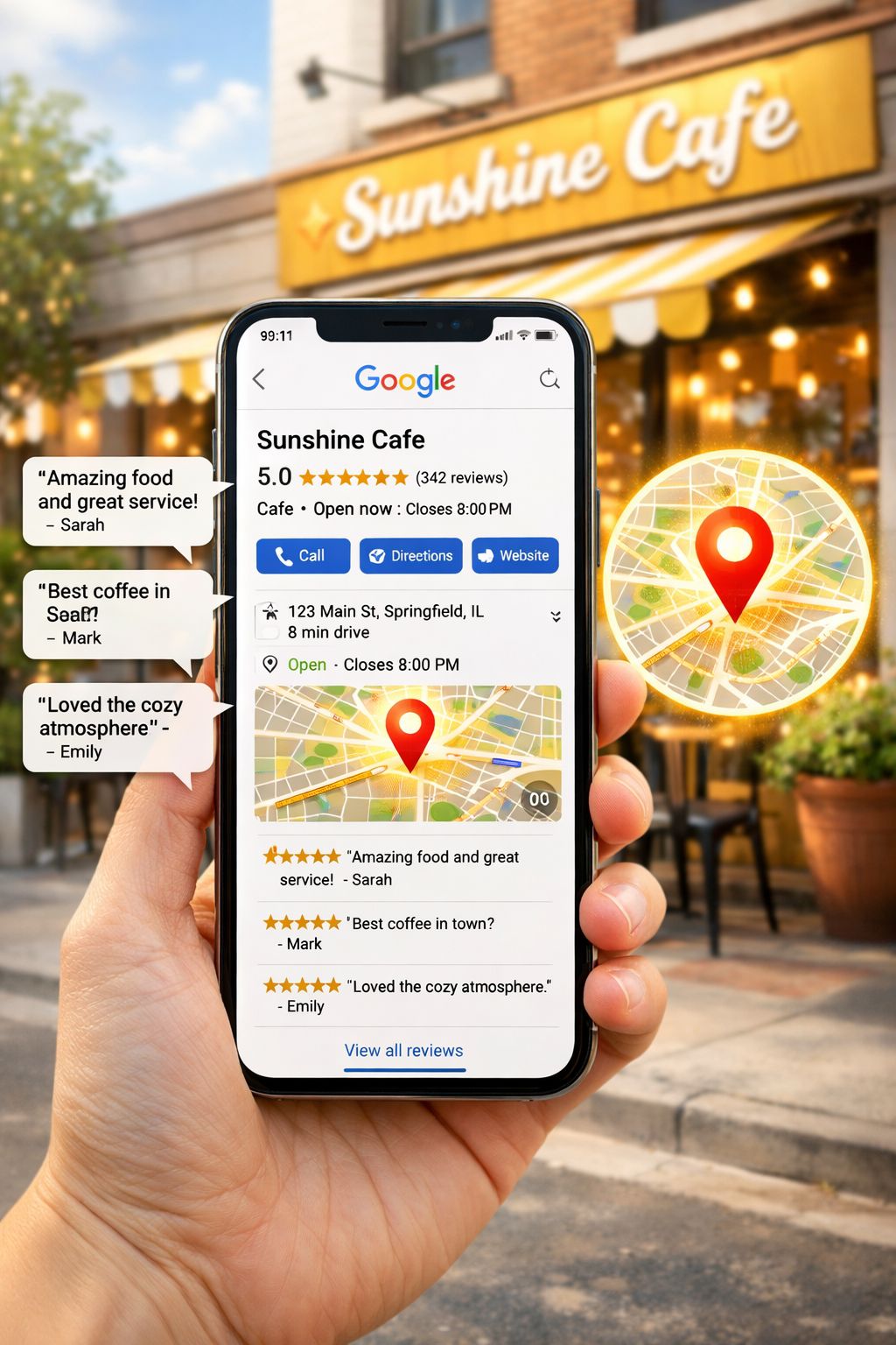 how to get your business on top google search,